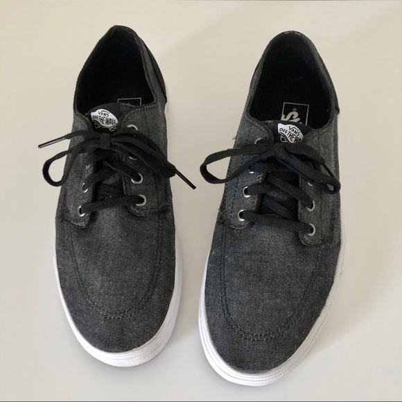 mens black vans shoes
